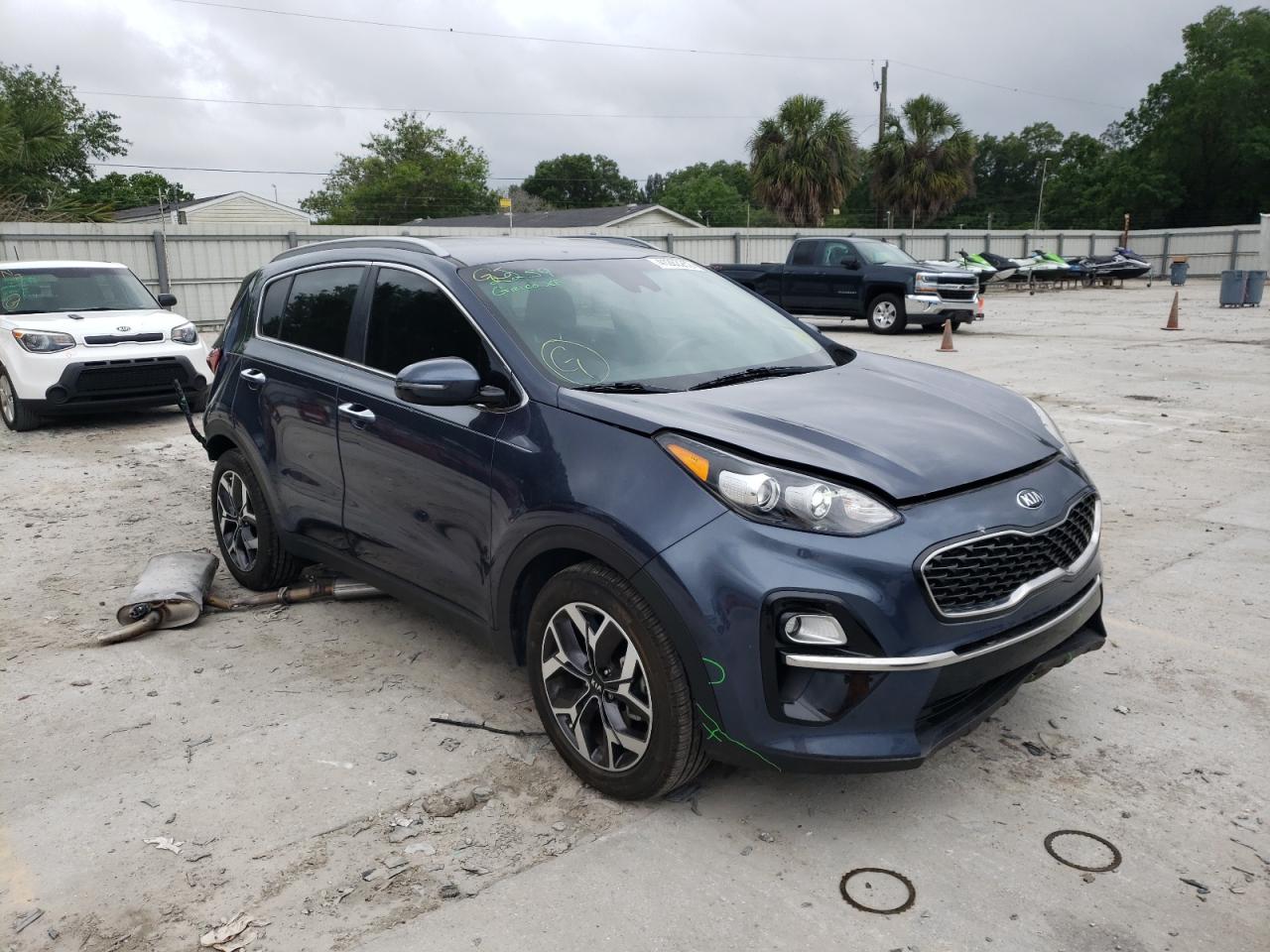 KIA SPORTAGE E 2020 with VIN KNDPN3AC3L7757951 - Photo from auction