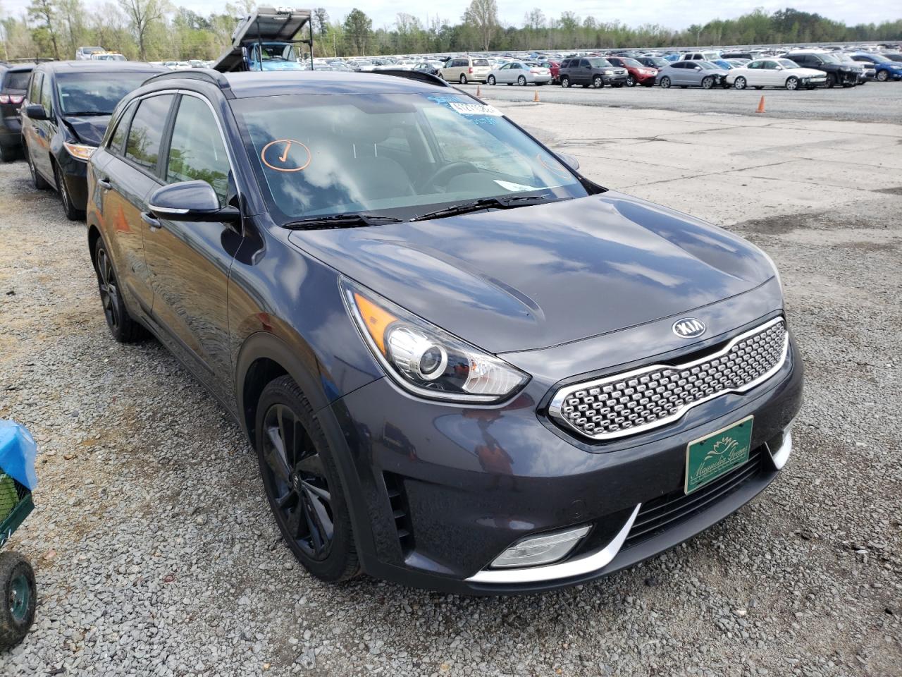 KIA NIRO EX 2018 with VIN KNDCC3LC5J5135524 - Photo from auction