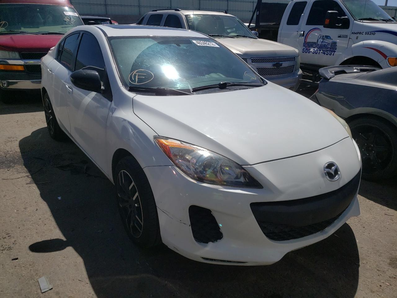 MAZDA 3 I 2012 with VIN JM1BL1W88C1644508 - Photo from auction