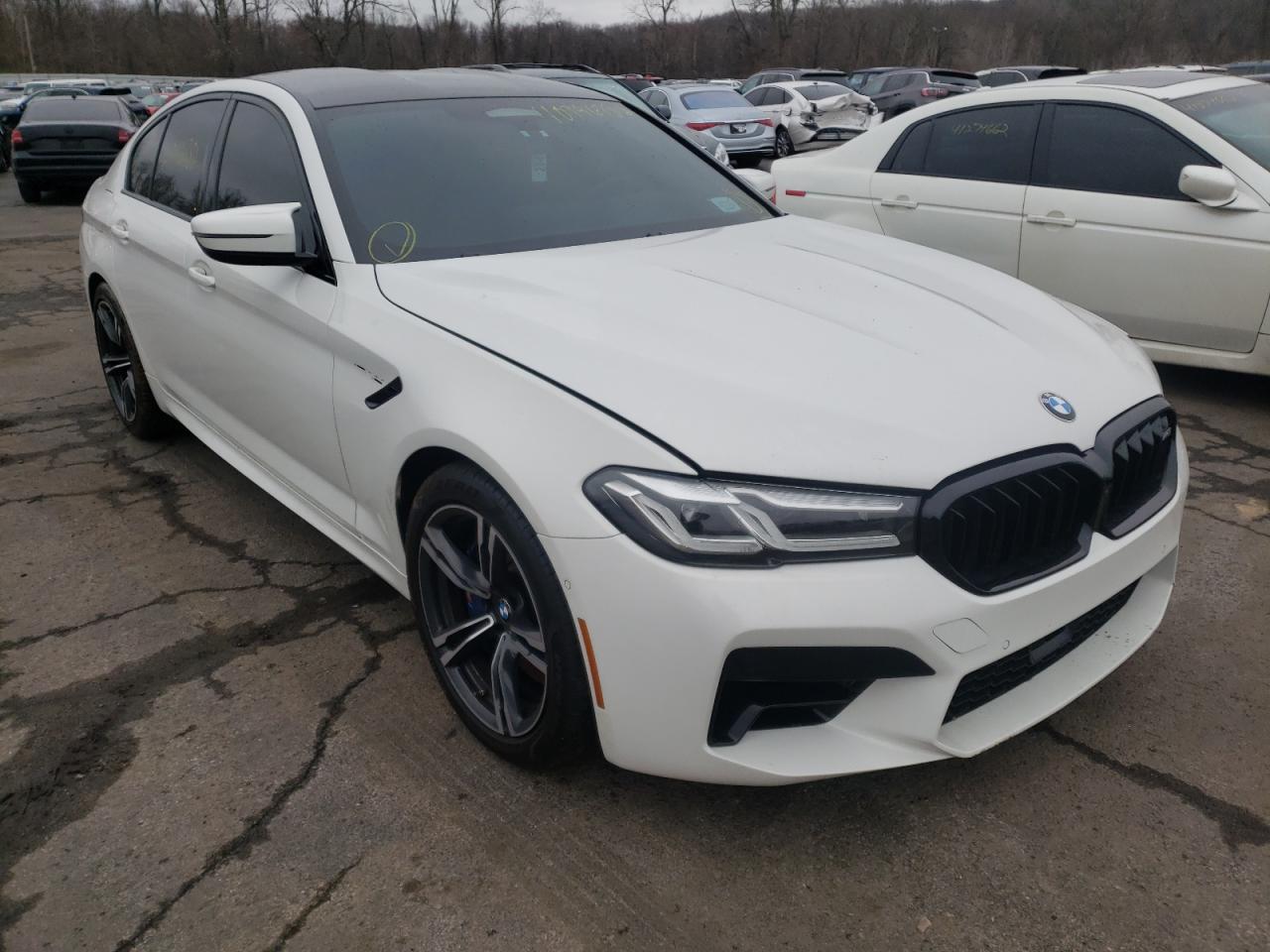 BMW M5 2021 with VIN WBS83CH02MCF25948 - Photo from auction