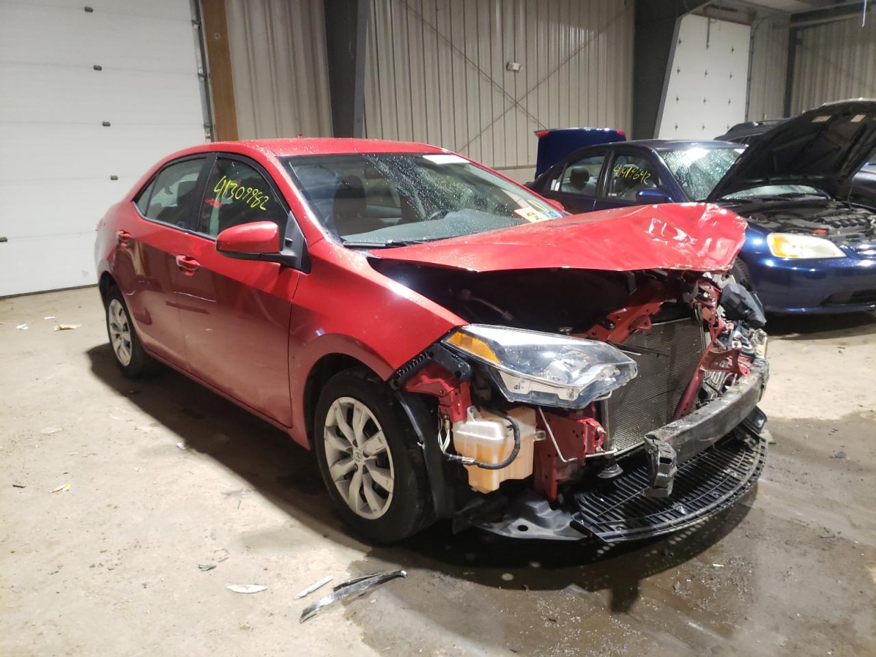 TOYOTA COROLLA L 2014 with VIN 2T1BURHE2EC169774 - Photo from auction
