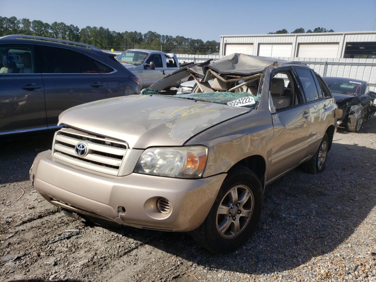 Photo 2 from auction – 2005 TOYOTA HIGHLANDER with VIN JTEDP21A550053473