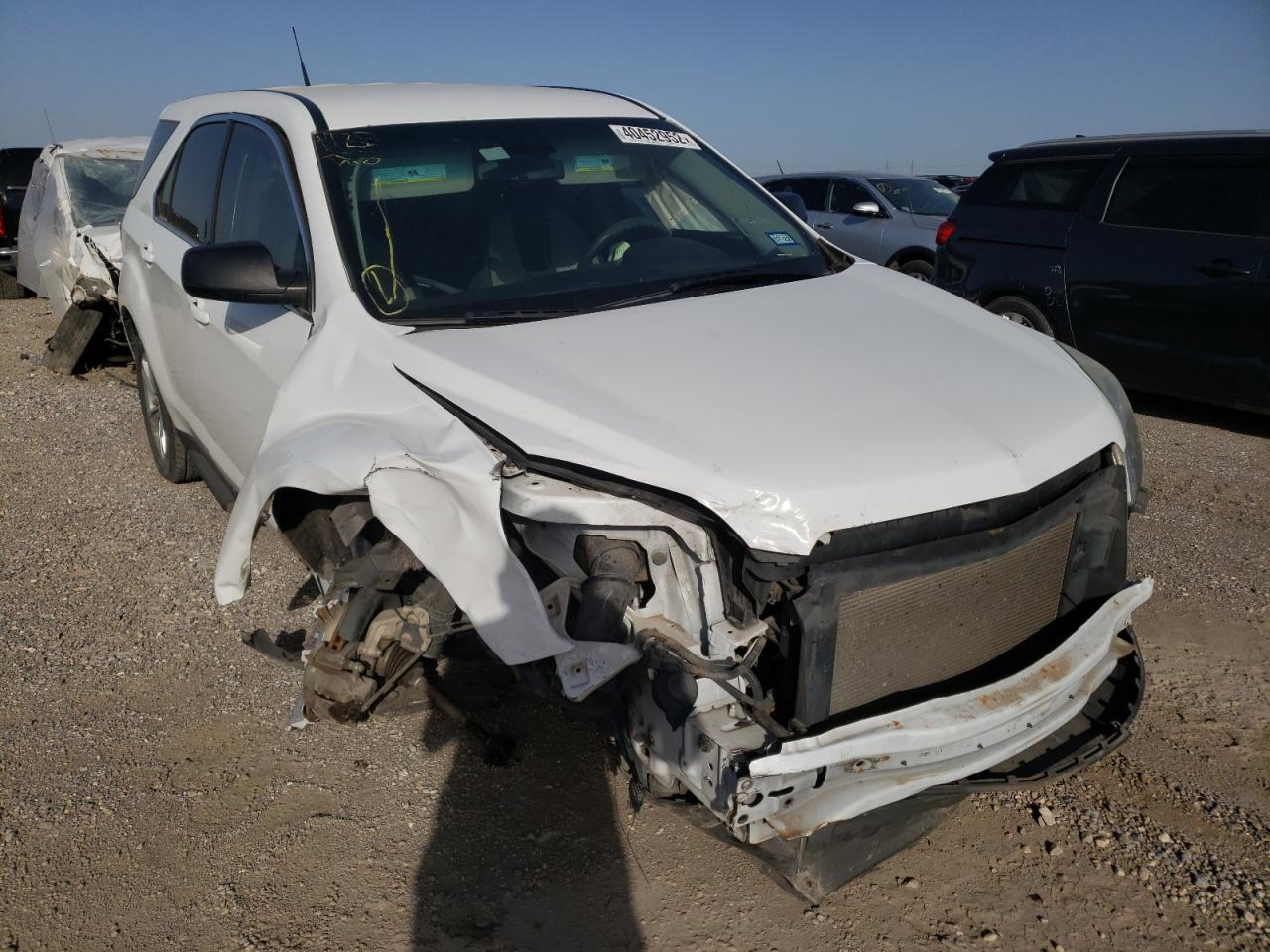 CHEVROLET EQUINOX LS 2011 with VIN 2CNALBEC6B6243313 - Photo from auction