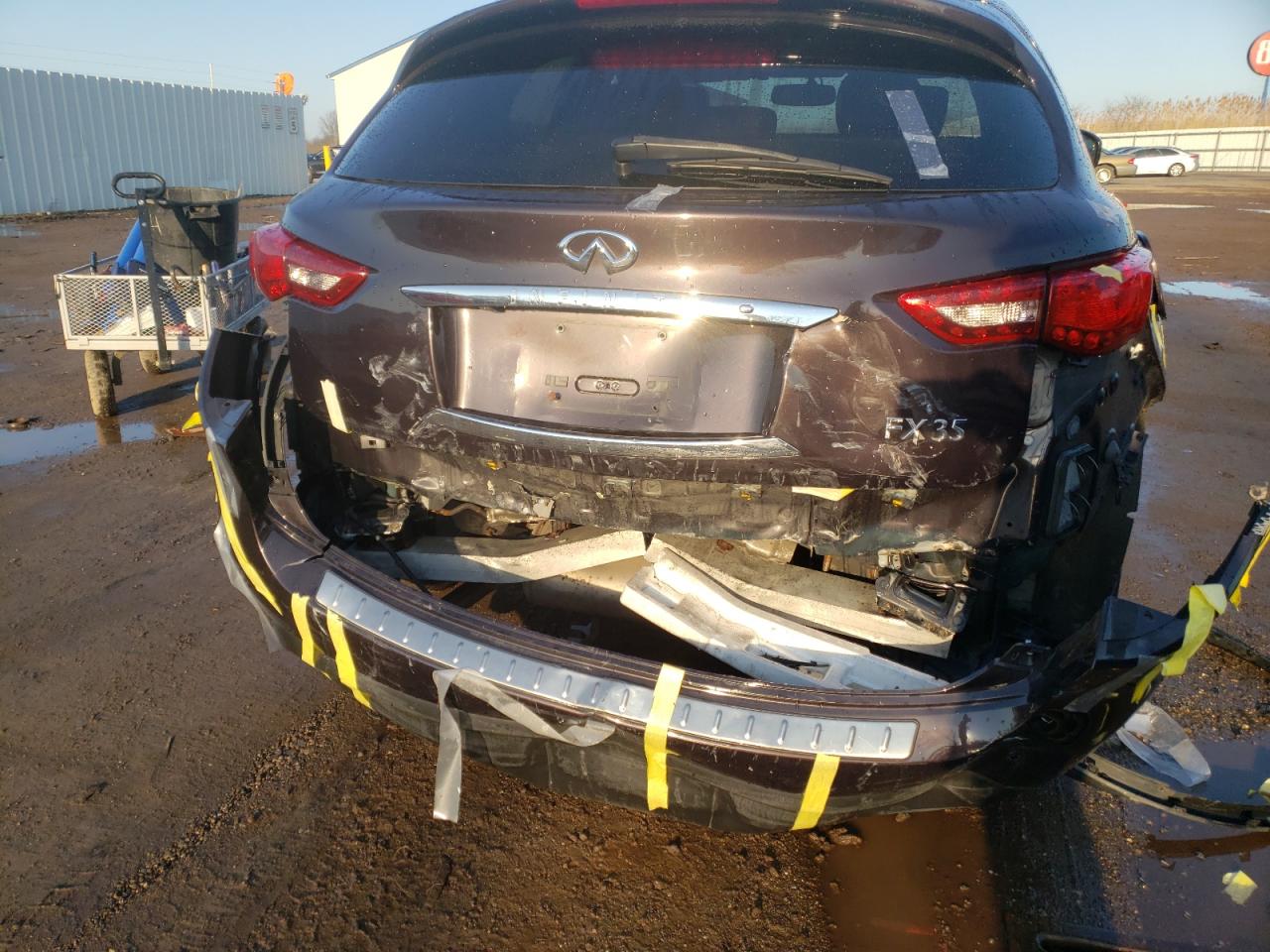 Photo 9 from auction – 2012 INFINITI FX35 with VIN JN8AS1MW7CM152720