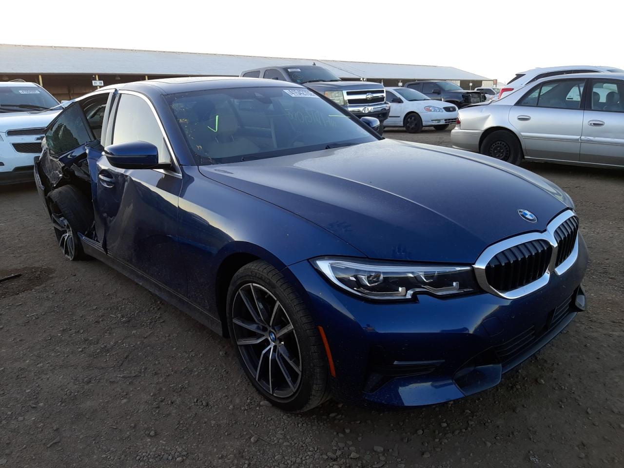 BMW 330I 2021 with VIN 3MW5R1J07M8B89688 - Photo from auction