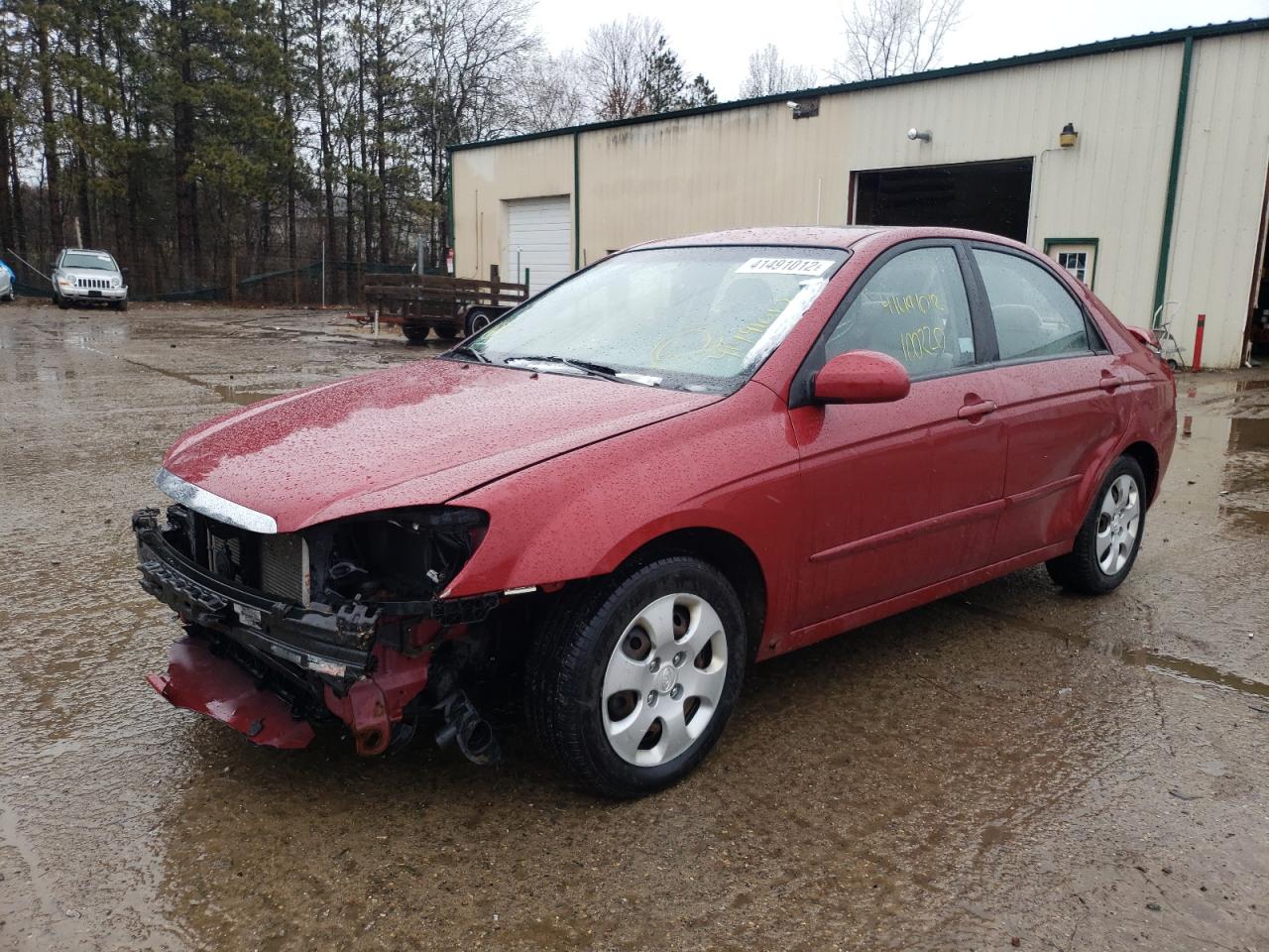 Photo 2 from auction – 2009 KIA SPECTRA EX with VIN KNAFE221895645179