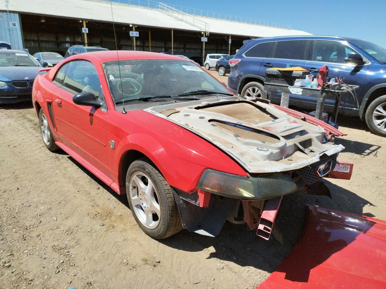FORD MUSTANG 2004 with VIN 1FAFP40664F204022 - Photo from auction