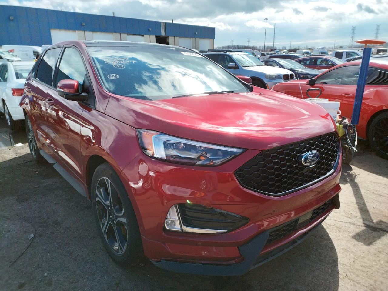 Photo 1 from auction – 2020 FORD EDGE ST with VIN 2FMPK4APXLBA17642