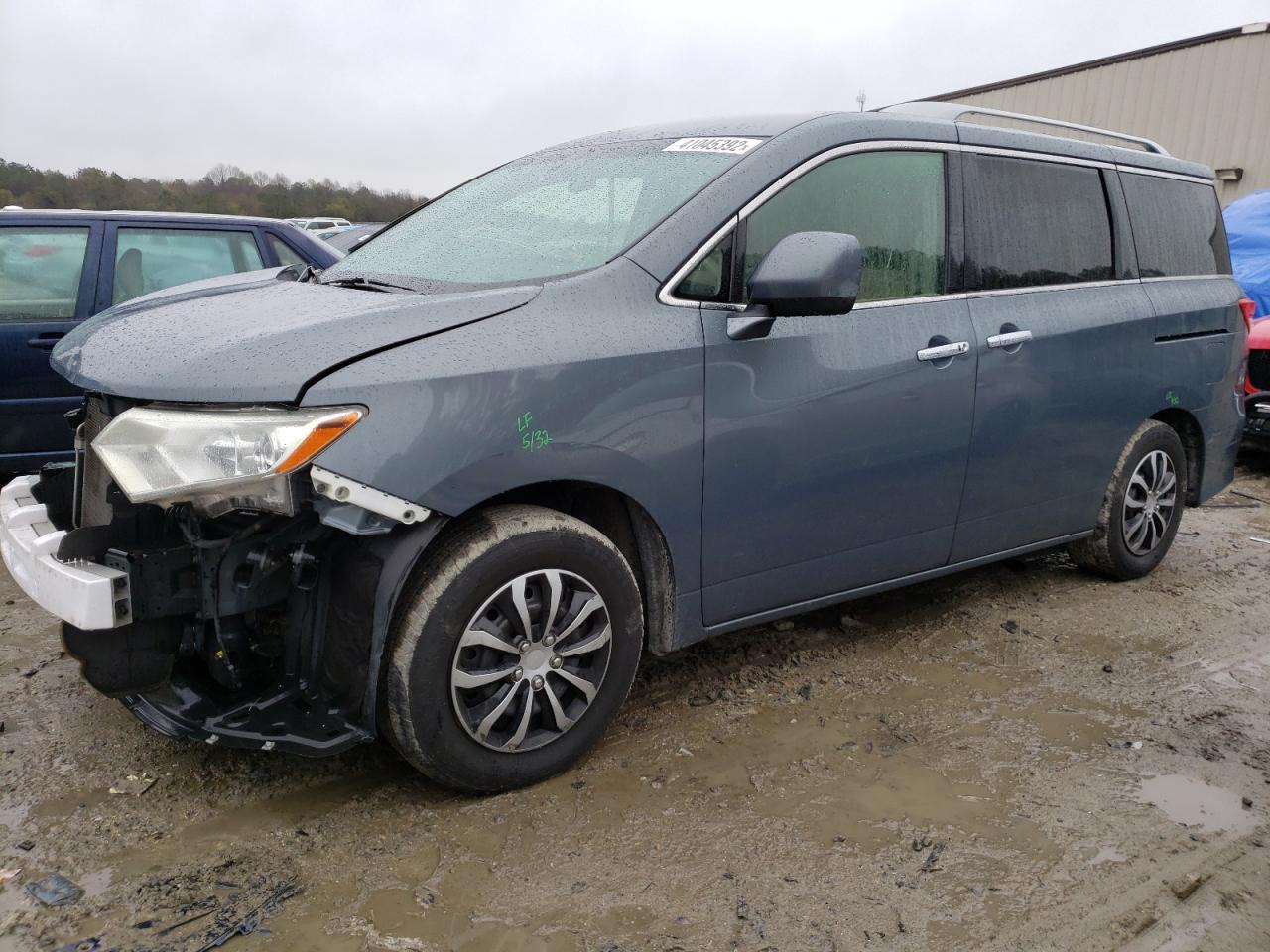 Photo 2 from auction – 2012 NISSAN QUEST S with VIN JN8AE2KP5C9040672