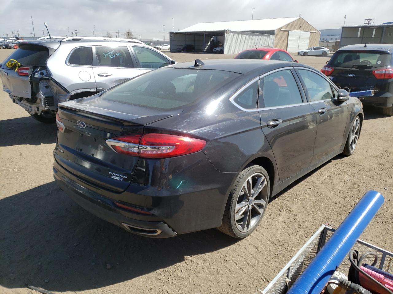 Photo 4 from auction – 2020 FORD FUSION TIT with VIN 3FA6P0D90LR151185