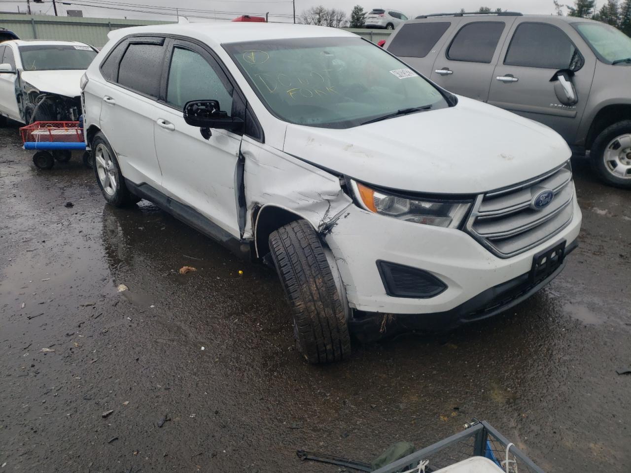 FORD EDGE SE 2015 with VIN 2FMTK3G87FBB89835 - Photo from auction