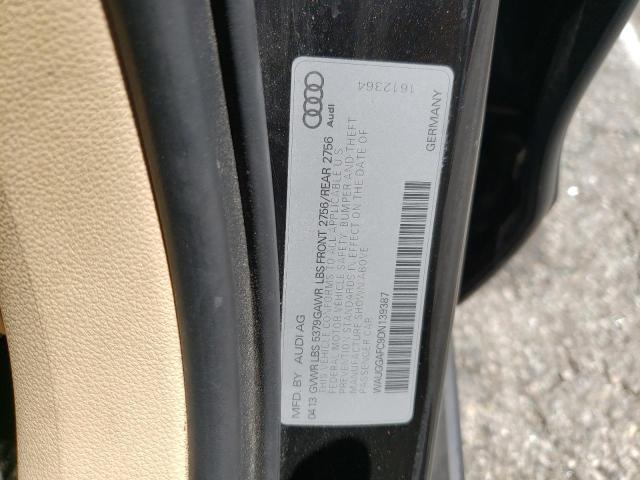 Photo 10 from auction – 2013 AUDI A6 PREMIUM with VIN WAUGGAFC9DN139387