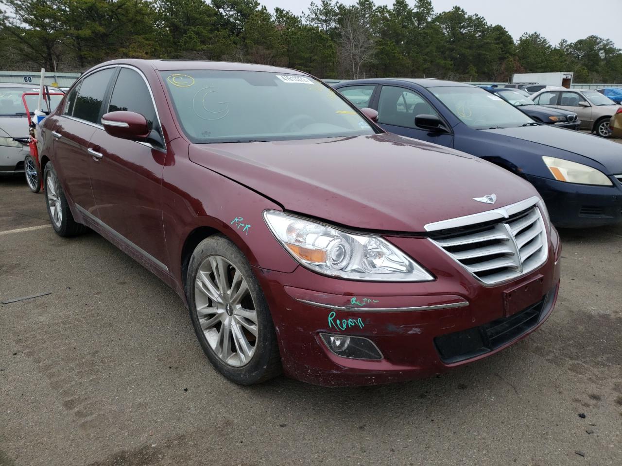 Photo 1 from auction – 2011 HYUNDAI GENESIS 4. with VIN KMHGC4DF7BU138427