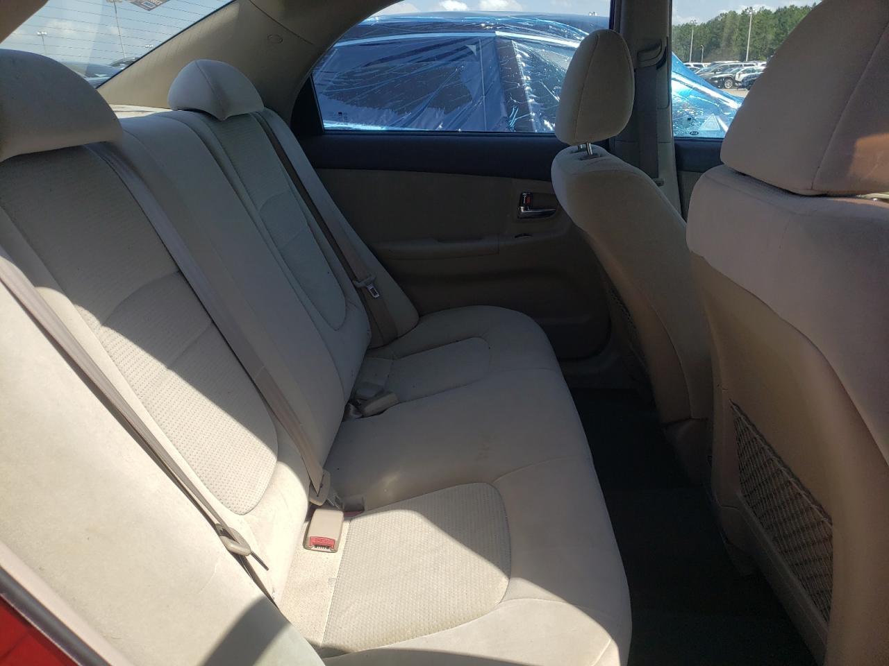 Photo 6 from auction – 2007 KIA SPECTRA EX with VIN KNAFE121475380588