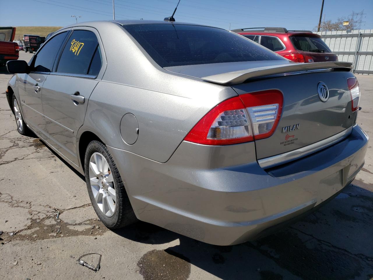 Photo 3 from auction – 2008 MERCURY MILAN with VIN 3MEHM07Z58R643658