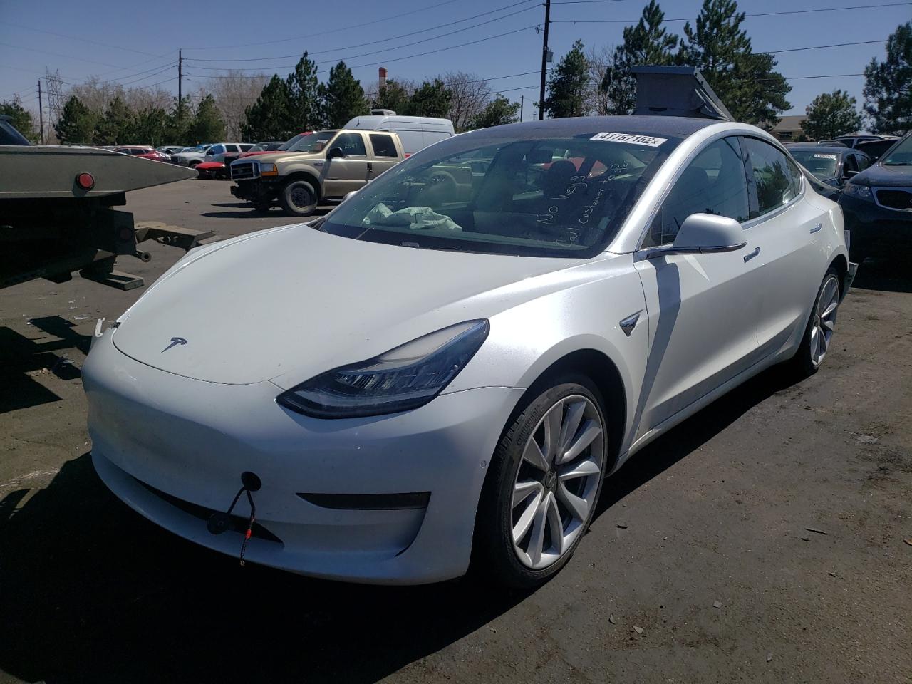 Photo 2 from auction – 2018 TESLA MODEL 3 with VIN 5YJ3E1EB2JF189316