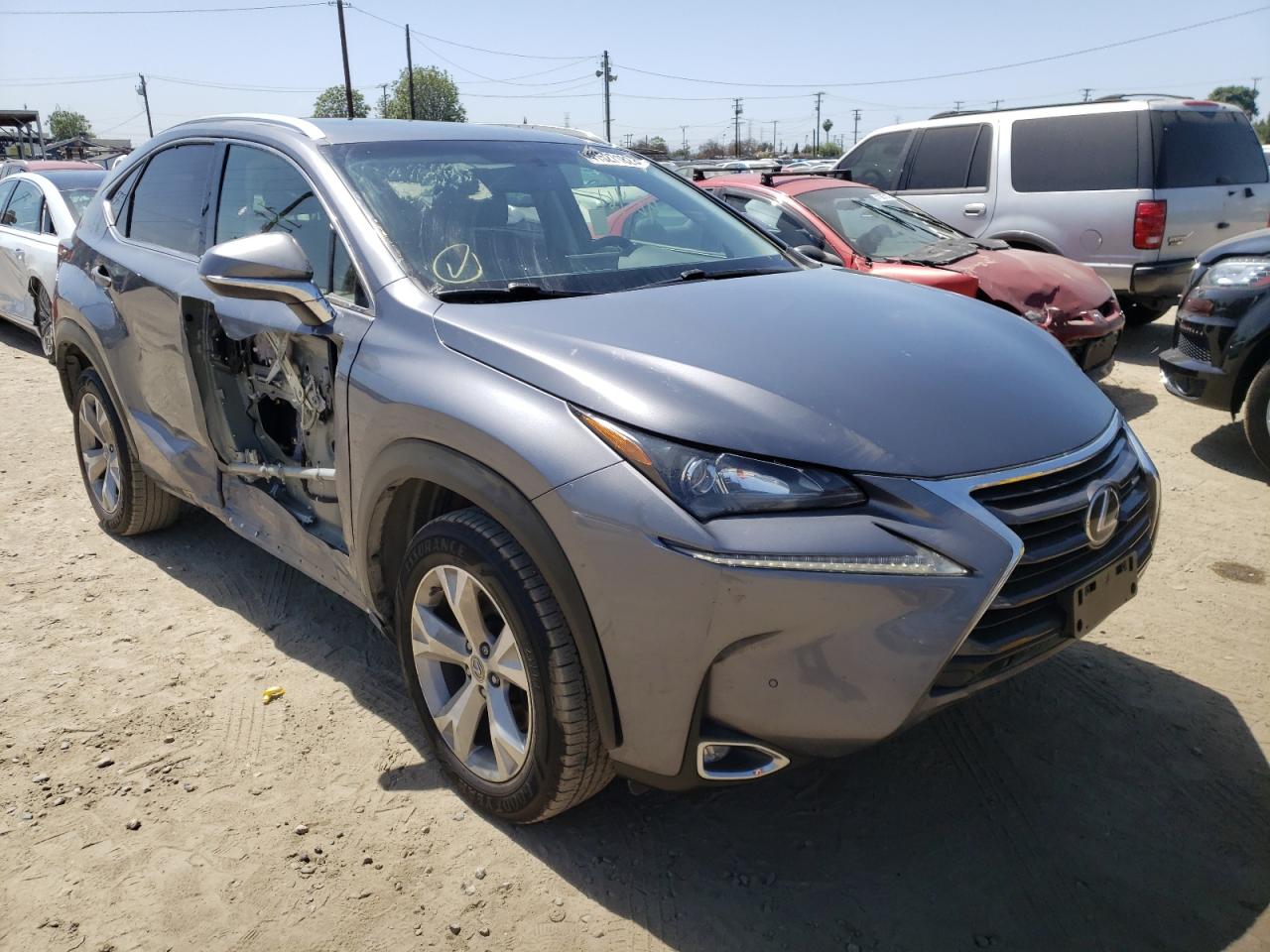 LEXUS NX 200T BA 2017 with VIN JTJBARBZ1H2148239 - Photo from auction
