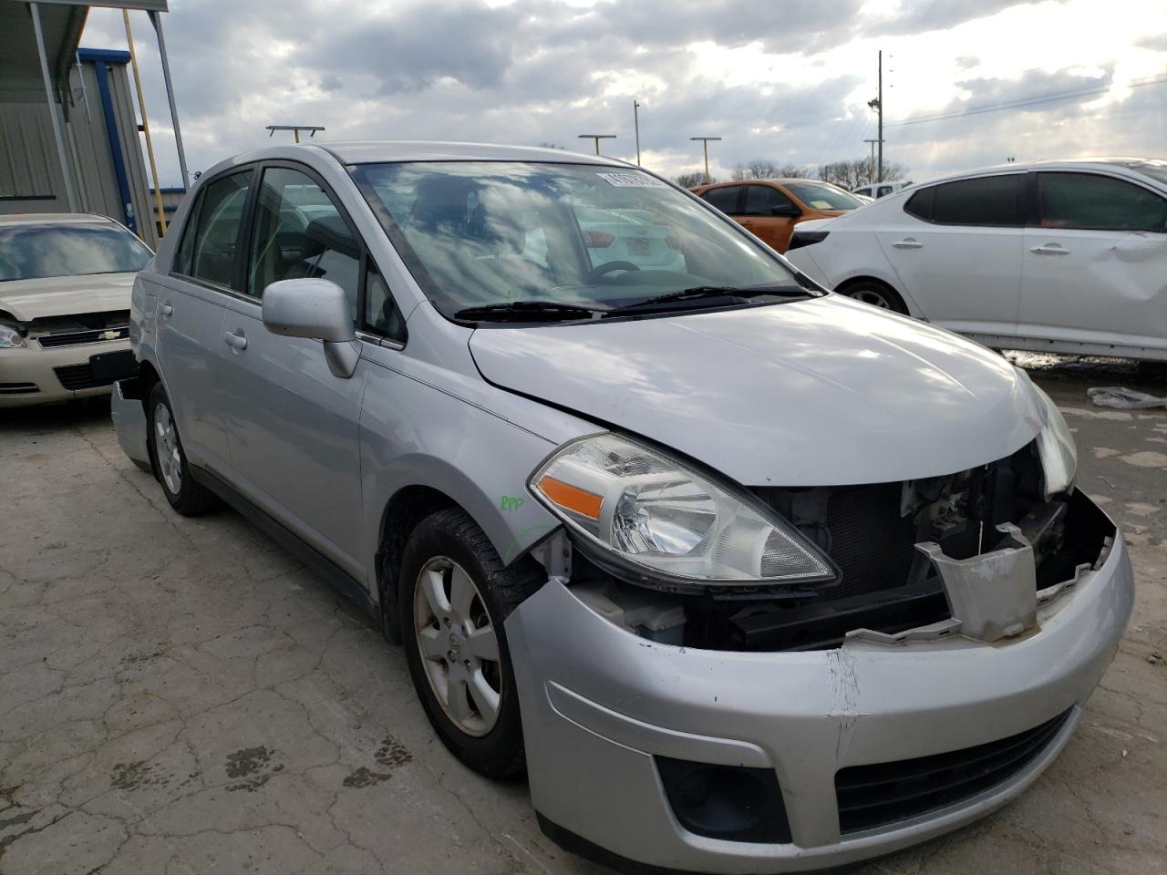 NISSAN VERSA S 2008 with VIN 3N1BC11EX8L460316 - Photo from auction