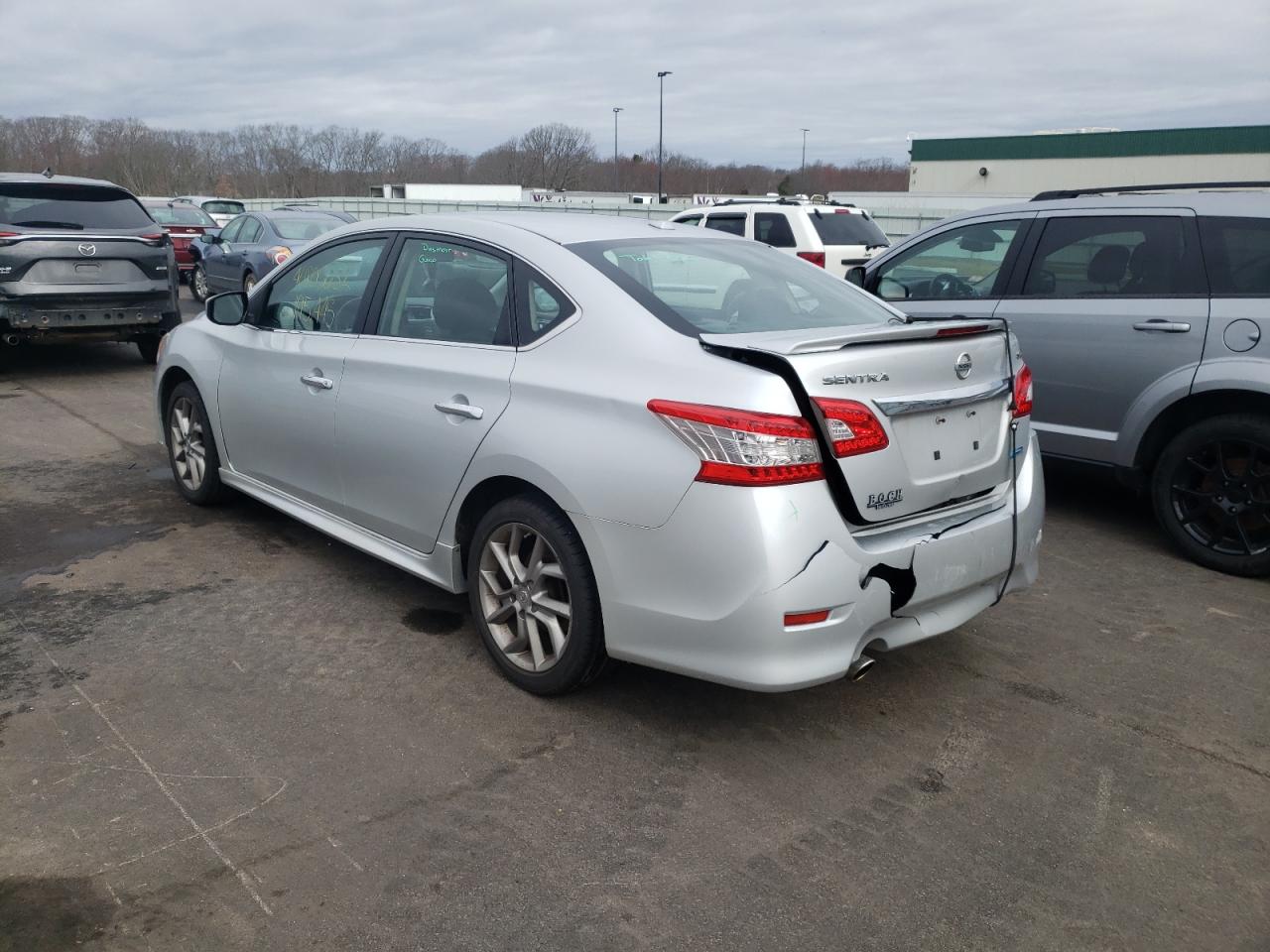 Photo 3 from auction – 2013 NISSAN SENTRA with VIN 3N1AB7AP2DL783742