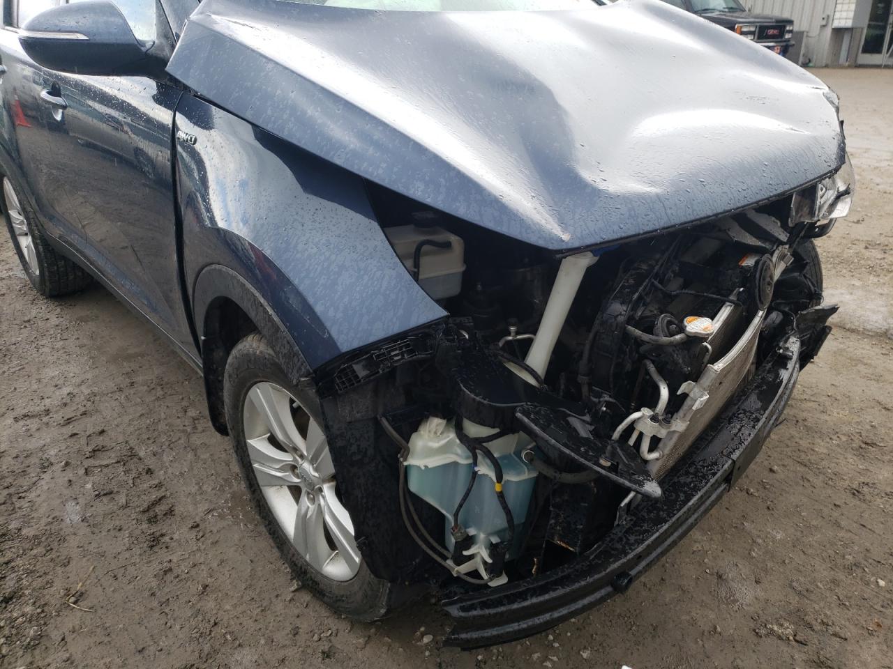 Photo 9 from auction – 2012 KIA SPORTAGE L with VIN KNDPBCA29C7250696