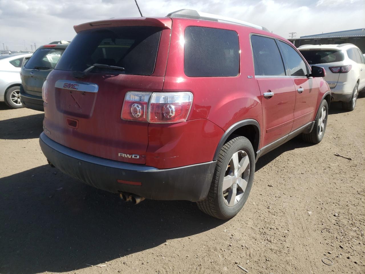 Photo 4 from auction – 2012 GMC ACADIA SLT with VIN 1GKKVRED8CJ185315