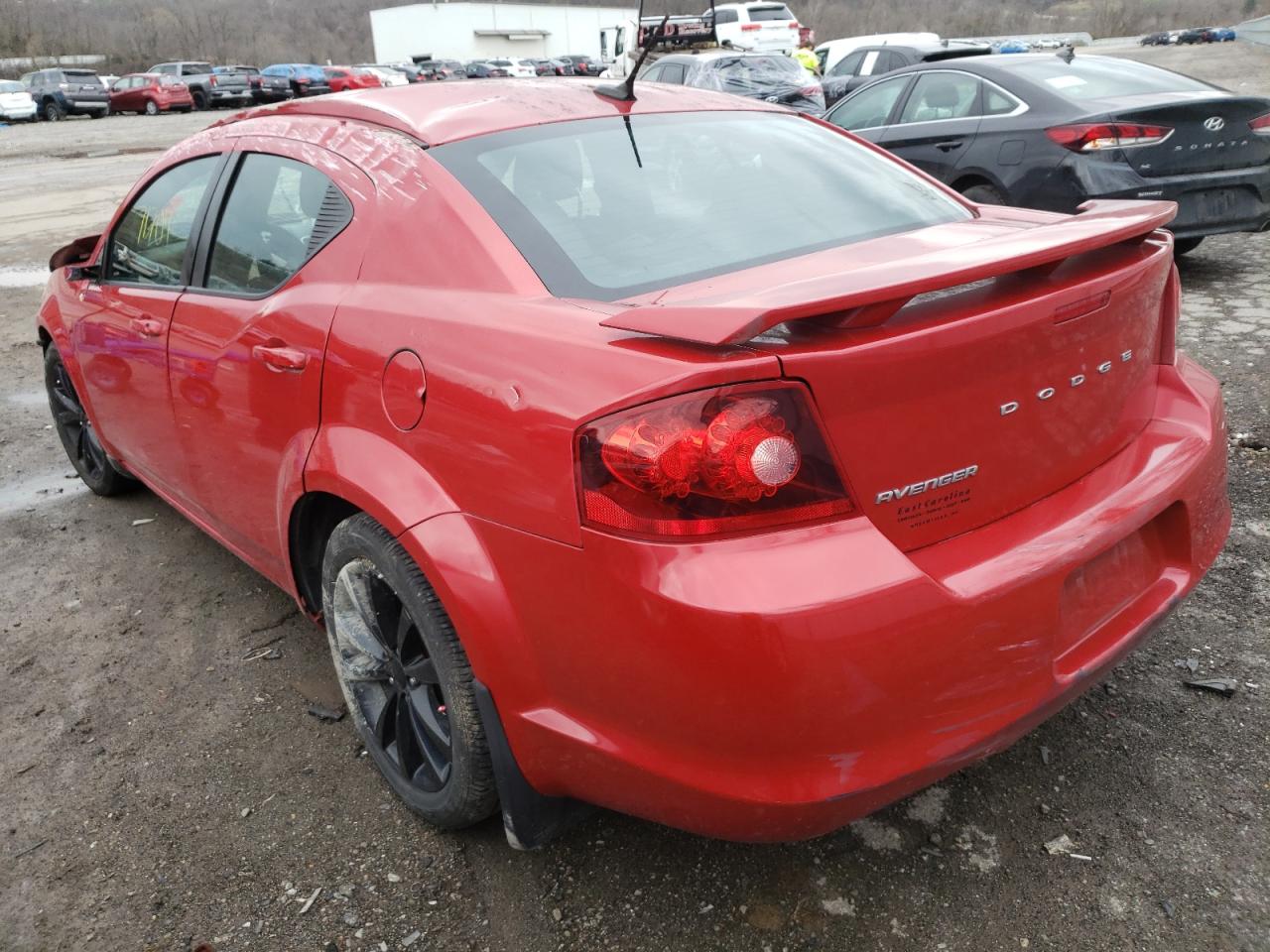 Photo 3 from auction – 2014 DODGE AVENGER SE with VIN 1C3CDZAB7EN154256