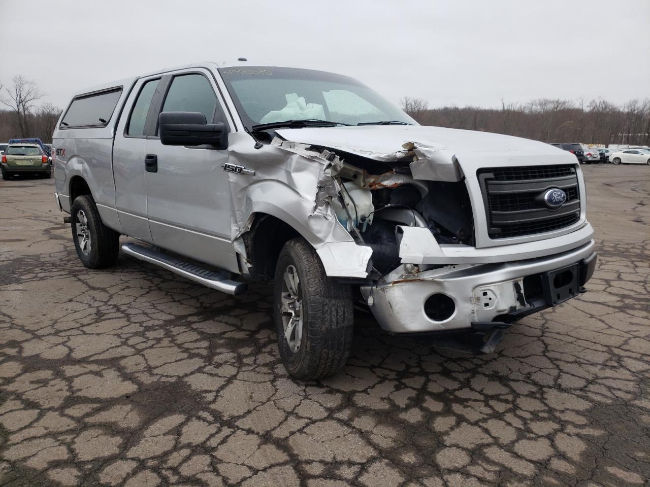 FORD F150 SUPER 2014 with VIN 1FTFX1EF8EFC23495 - Photo from auction