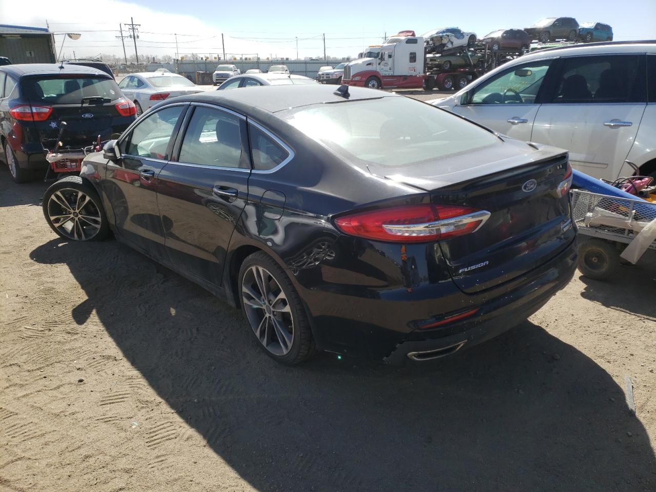 Photo 3 from auction – 2020 FORD FUSION TIT with VIN 3FA6P0D90LR151185