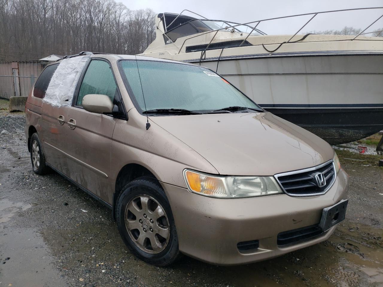 HONDA ODYSSEY EX 2003 with VIN 5FNRL18683B048168 - Photo from auction