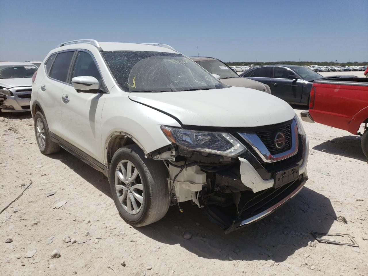 NISSAN ROGUE S 2018 with VIN KNMAT2MV7JP513204 - Photo from auction
