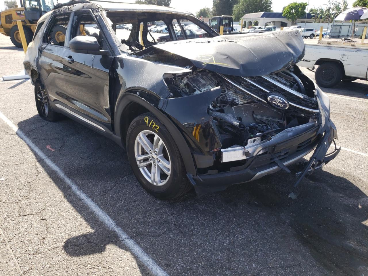 FORD EXPLORER X 2020 with VIN 1FMSK7DH0LGC99220 - Photo from auction