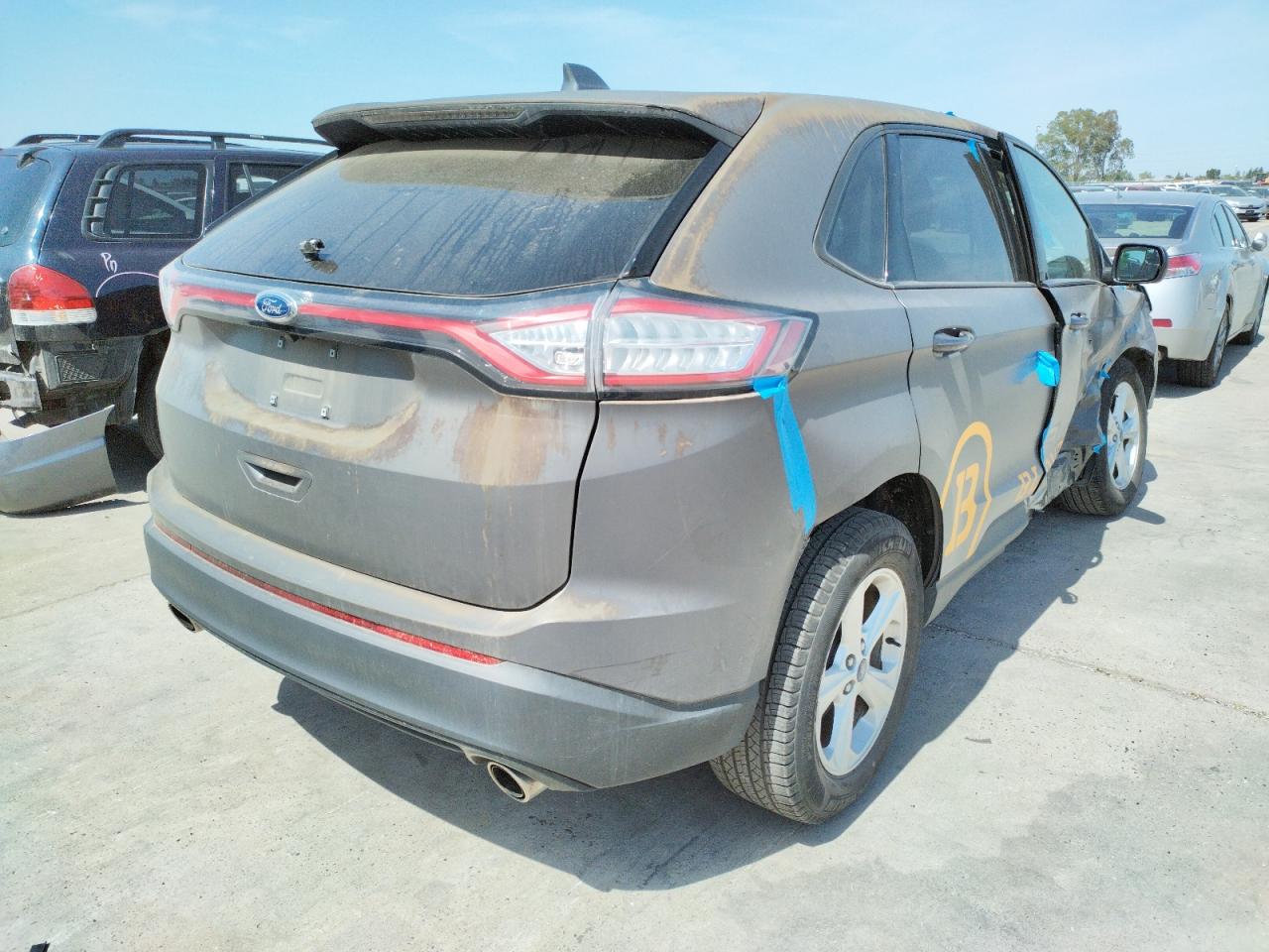 Photo 4 from auction – 2018 FORD EDGE SE with VIN 2FMPK4G98JBB26624