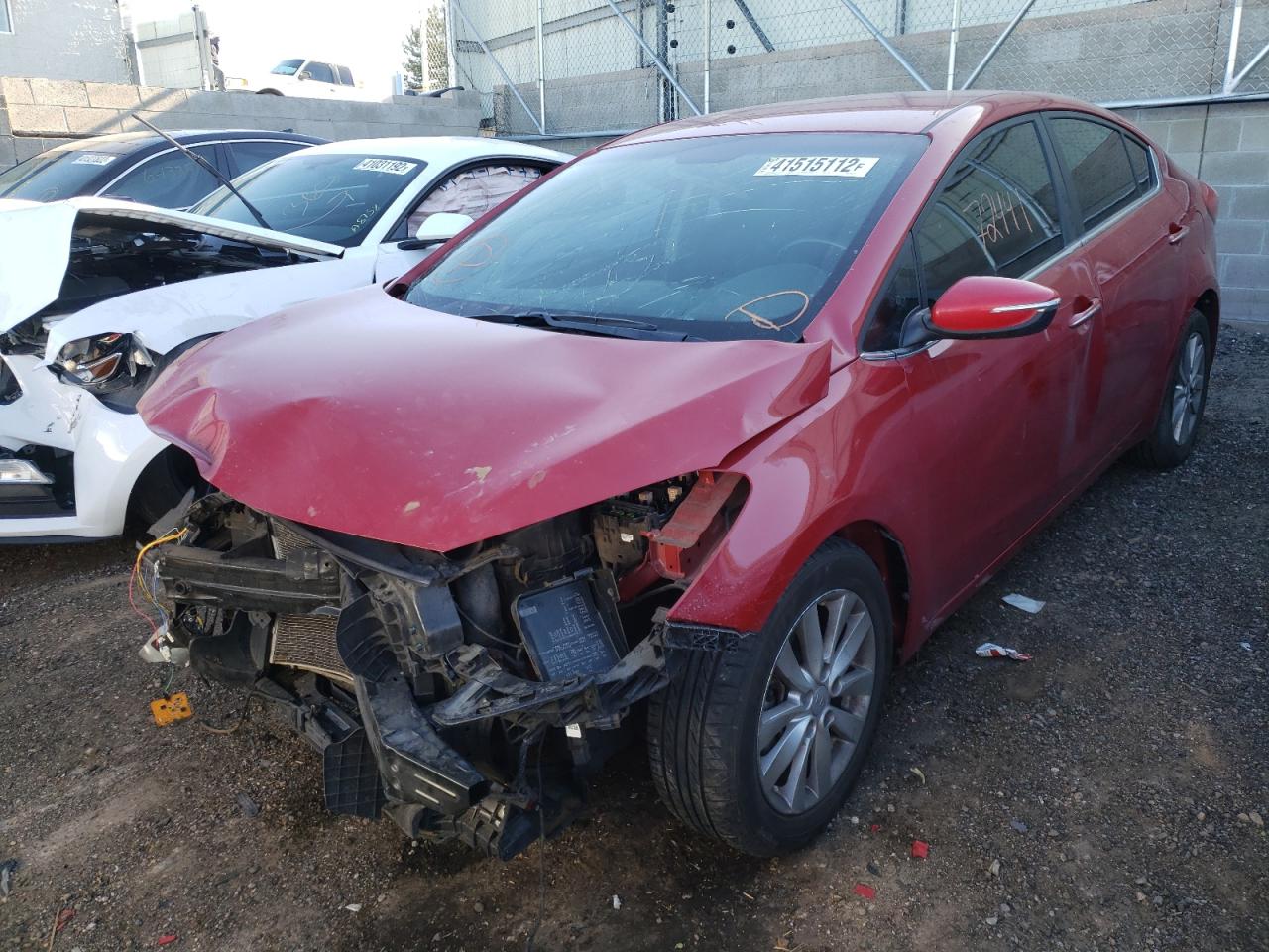 Photo 2 from auction – 2014 KIA FORTE EX with VIN KNAFX4A84E5099219