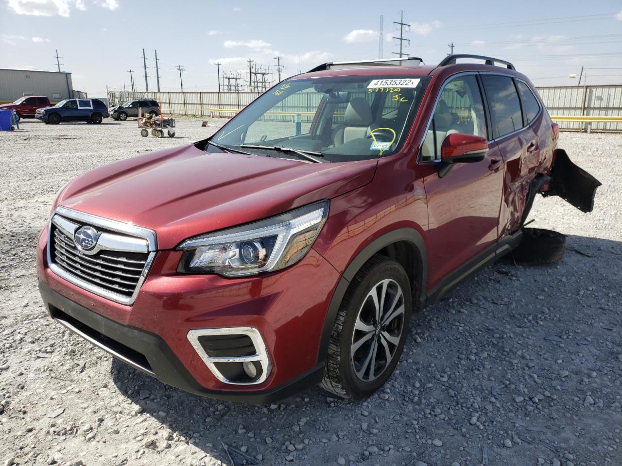 Photo 2 from auction – 2020 SUBARU FORESTER L with VIN JF2SKAUC6LH577720