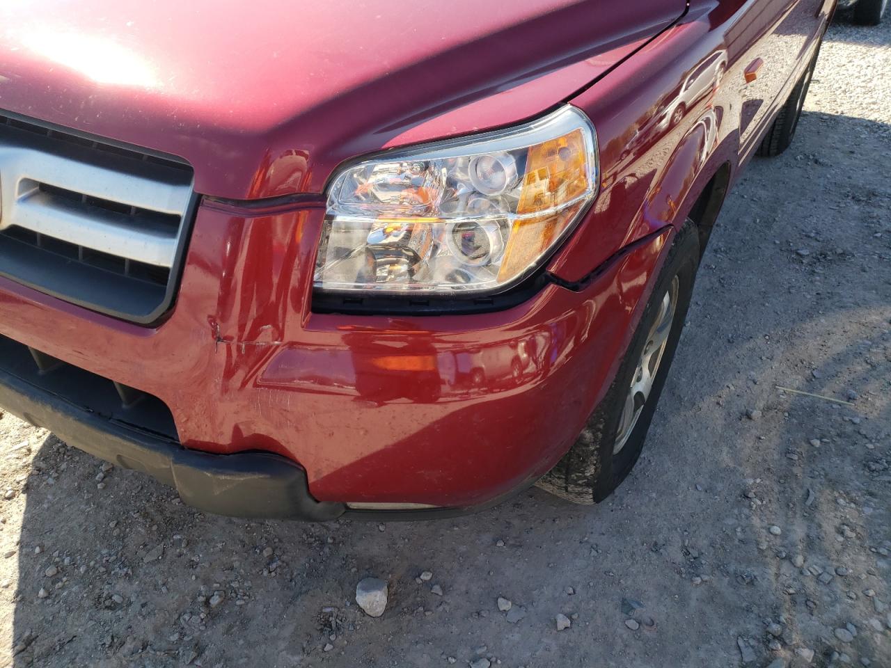 Photo 9 from auction – 2006 HONDA PILOT EX with VIN 5FNYF28536B040158