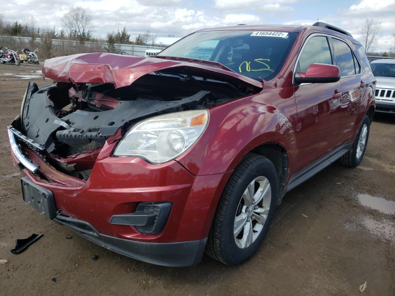 Photo 2 from auction – 2011 CHEVROLET EQUINOX LT with VIN 2CNFLEEC1B6252444