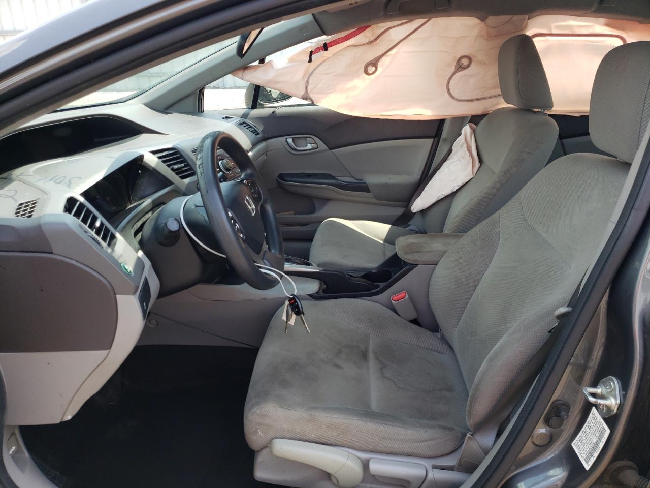 Photo 5 from auction – 2012 HONDA CIVIC LX with VIN 19XFB2F59CE016132