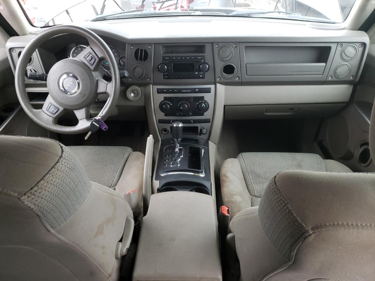 Photo 9 from auction – 2006 JEEP COMMANDER with VIN 1J8HH48KX6C168916