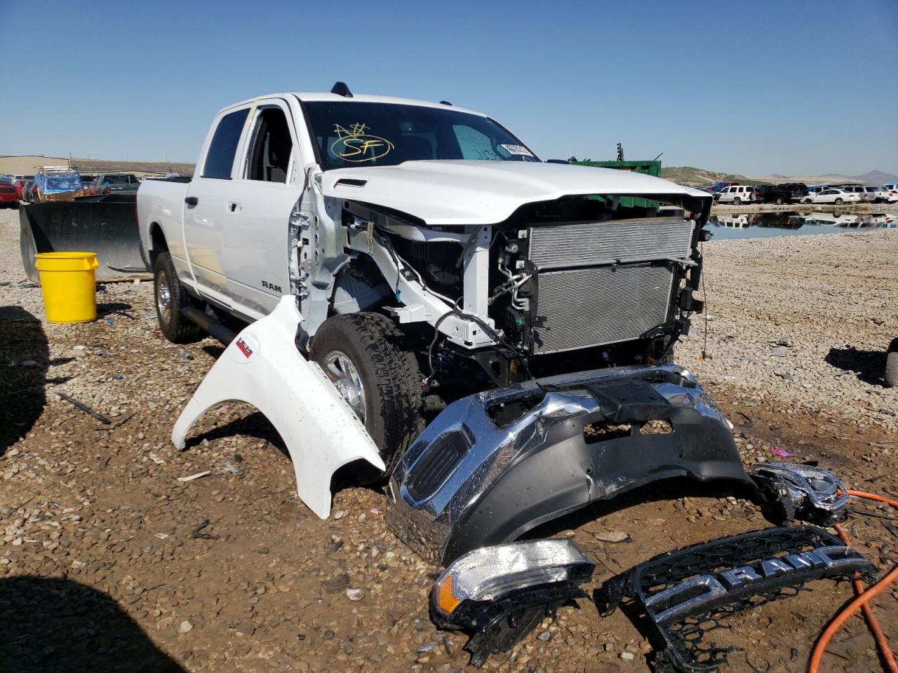 RAM 2500 TRADE 2022 with VIN 3C6UR5CJ4NG110262 - Photo from auction