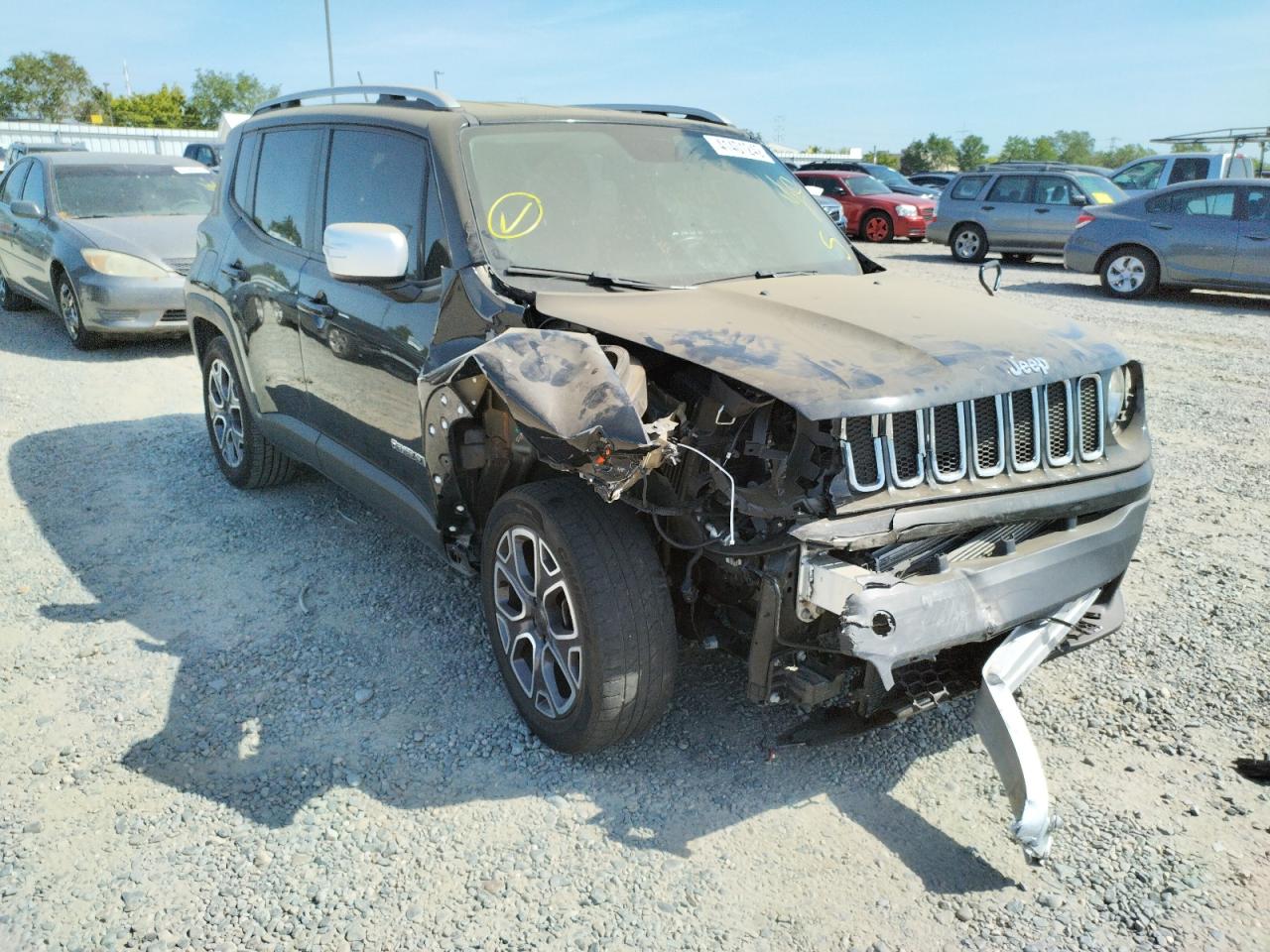 JEEP RENEGADE L 2016 with VIN ZACCJADT2GPC82831 - Photo from auction
