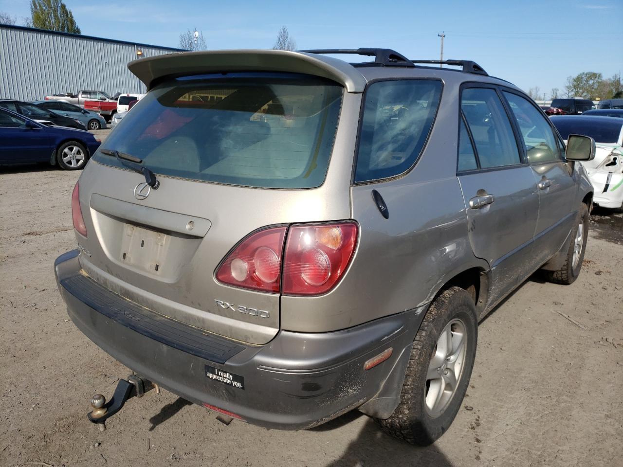 Photo 4 from auction – 2000 LEXUS RX 300 with VIN JT6HF10U5Y0135343