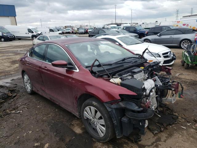 CHRYSLER 200 LX 2015 with VIN 1C3CCCFB6FN729814 - Photo from auction