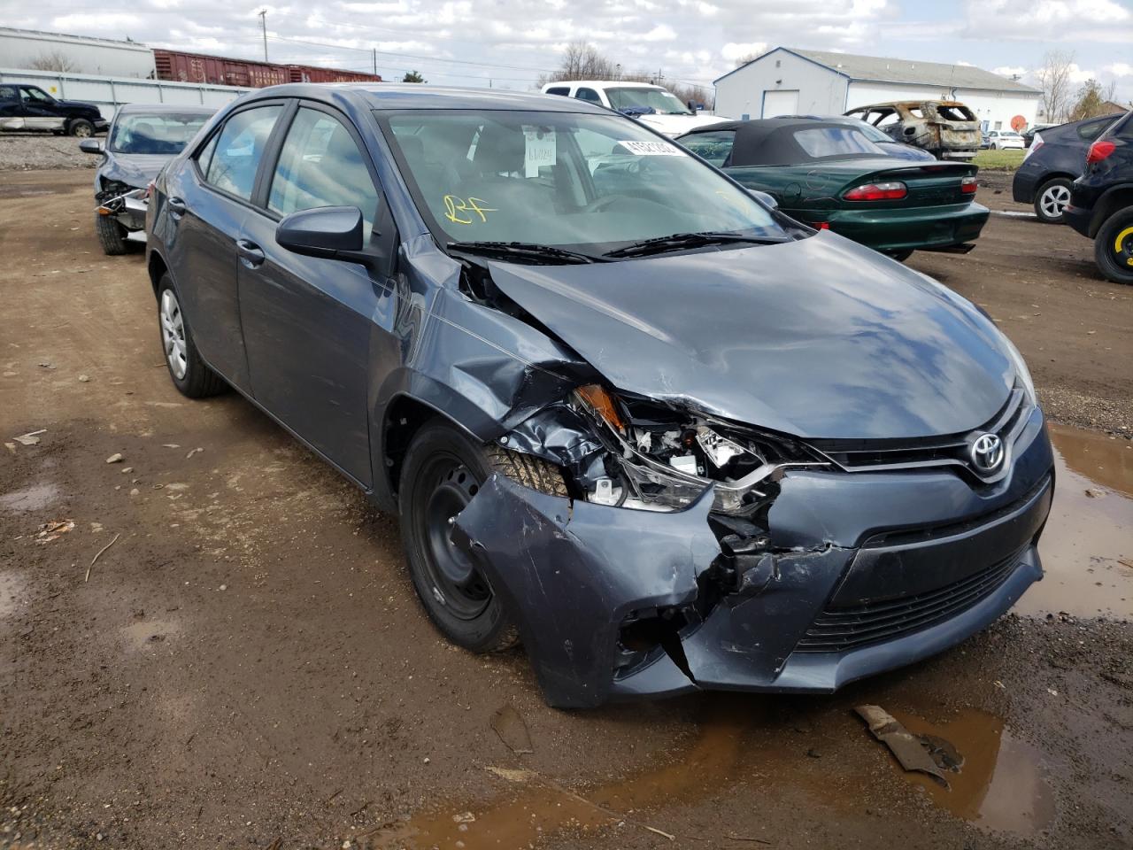 TOYOTA COROLLA L 2016 with VIN 2T1BURHE7GC618577 - Photo from auction