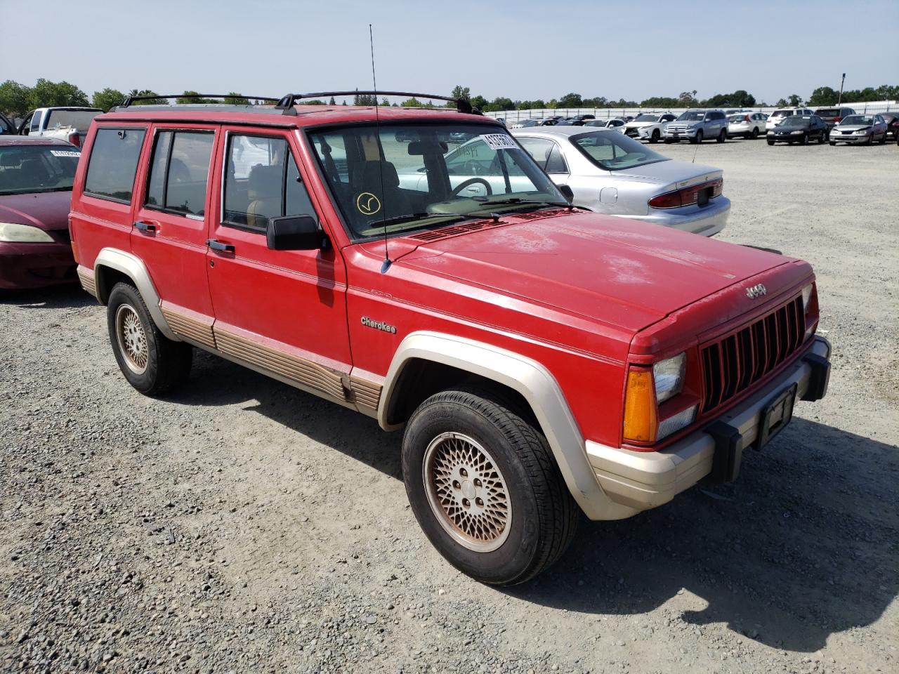 JEEP CHEROKEE 1993 with VIN 1J4FT78S6PL610102 - Photo from auction