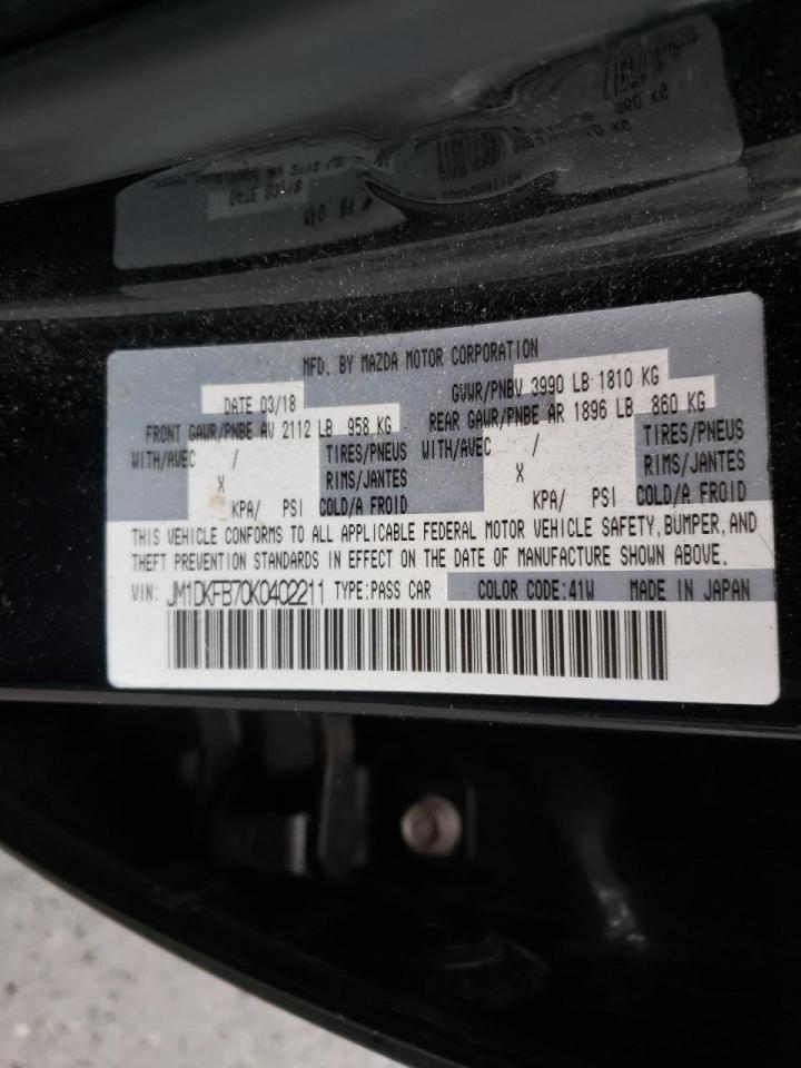 Photo 10 from auction – 2019 MAZDA CX-3 SPORT with VIN JM1DKFB70K0402211