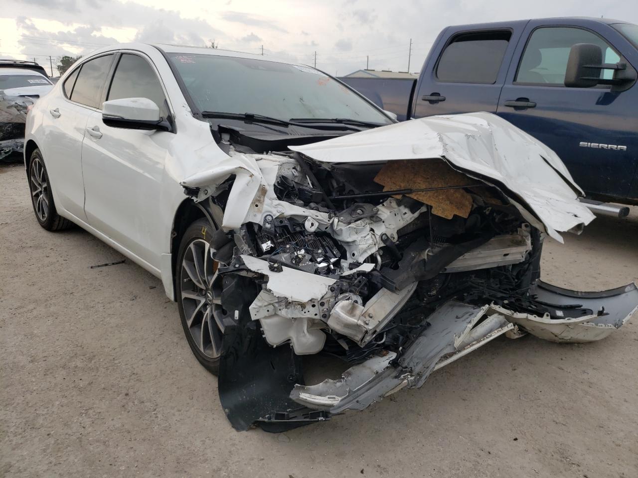 ACURA TLX TECH 2015 with VIN 19UUB2F58FA021337 - Photo from auction