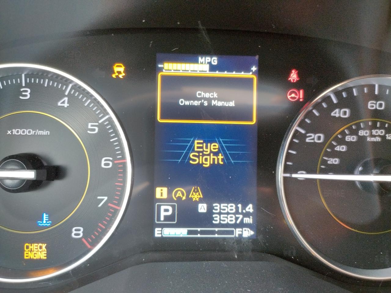 Photo 8 from auction – 2021 SUBARU CROSSTREK with VIN JF2GTHSC6MH682306