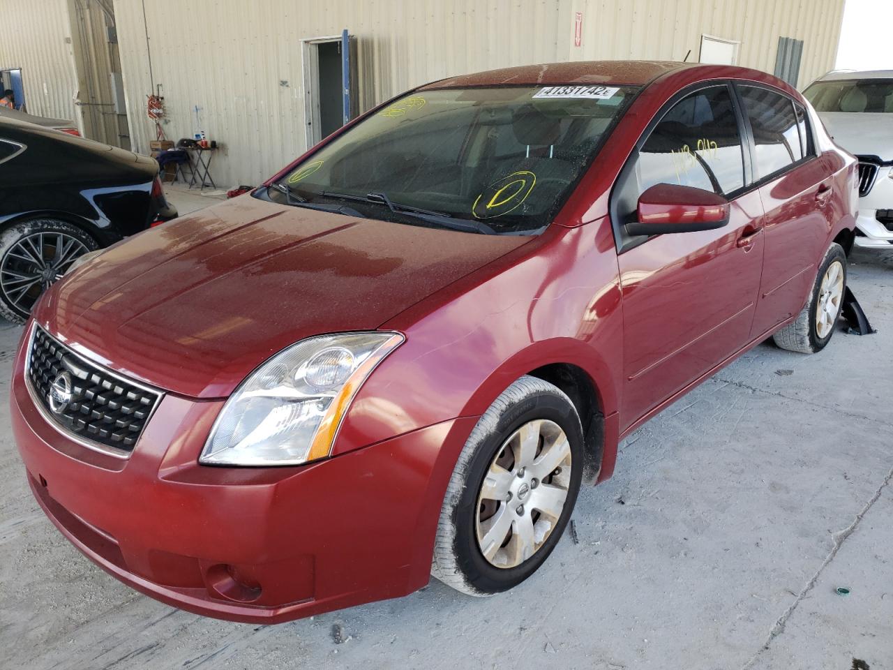 Photo 2 from auction – 2008 NISSAN SENTRA 2.0 with VIN 3N1AB61E28L637937