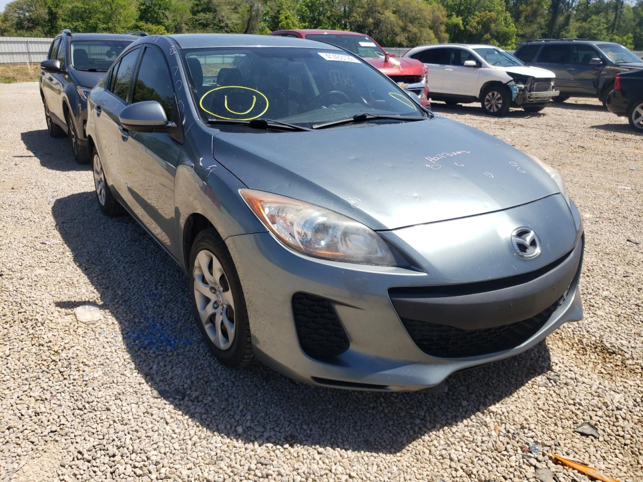 Photo 1 from auction – 2013 MAZDA 3 I with VIN JM1BL1U7XD1784958