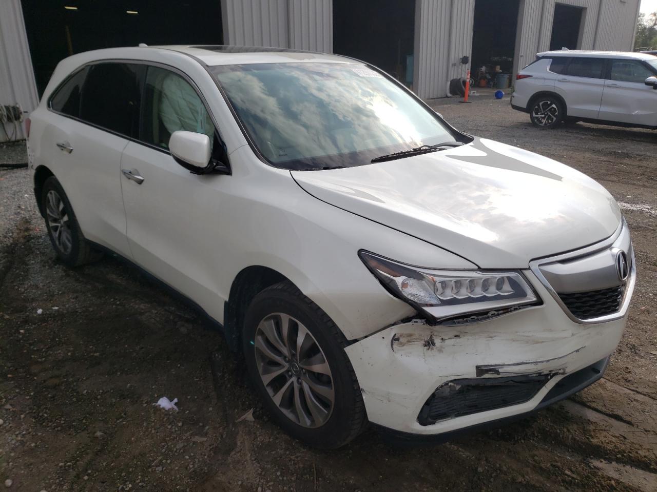 ACURA MDX TECHNO 2015 with VIN 5FRYD3H44FB005467 - Photo from auction